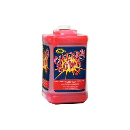 Amrep Zep Cherry Bomb Hand Cleaner, Gallon Bottle, 4Case  95124 95124